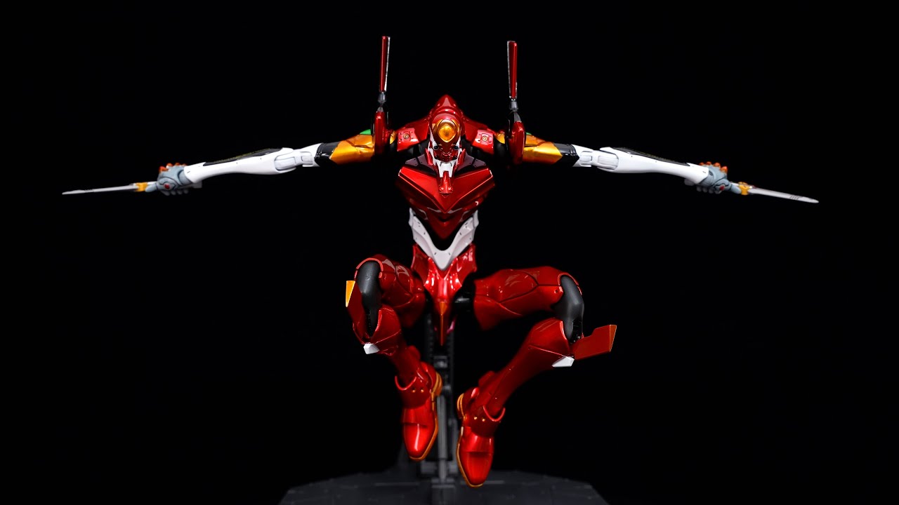 ロボ道 エヴァンゲリオン2号機(メタリックカラー)紹介！ - YouTube