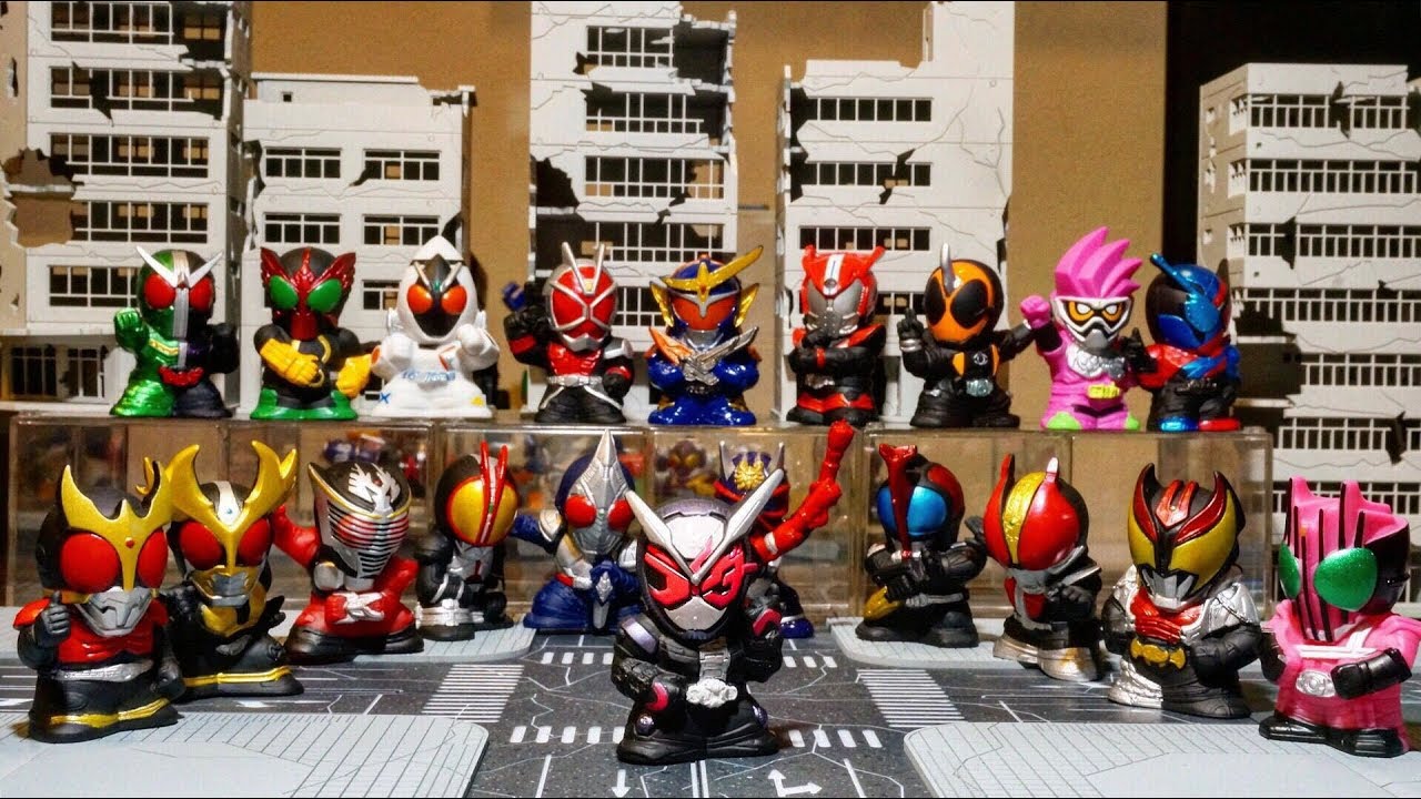 The ultimate form of soft vinyl is a finger puppet! [Heisei Kamen