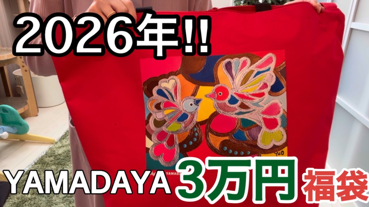 2026年ヤマダヤ3万円福袋🐴✨着こなせない物多めでした…💦 - YouTube