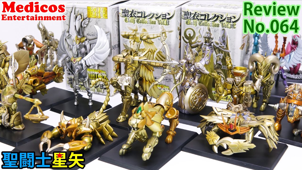 64] Super Statue Saint Cloth Collection Vol.1, 2, 3 Figure Review