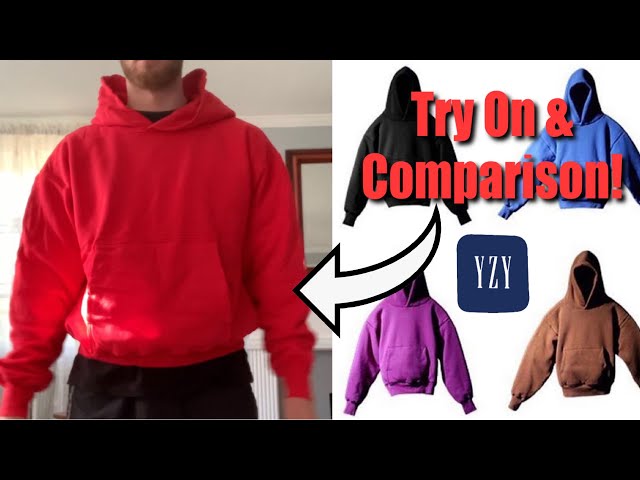 Yeezy Gap Hoodie Review & Comparison/Sizing! - YouTube