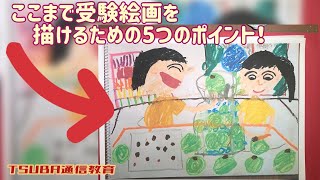 受験絵画】受験絵画！ここまで描けるようになる5つのポイント！小学校