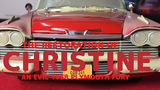 New！『CHRISTINE』THE RESTORATION AN EVIL 1958 PLYMOUTH FURY 1