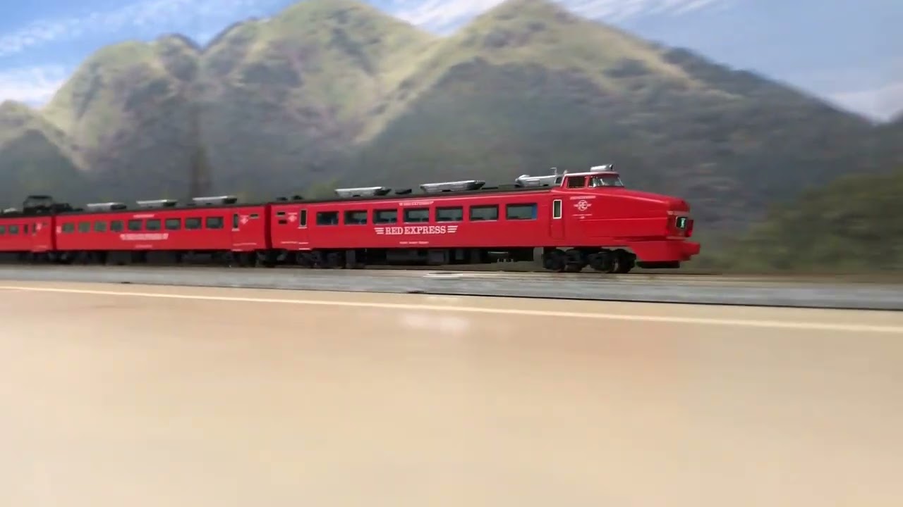 TOMIX 485系 KIRISHIMA EXPRESS 3両編成 開封記録（品番：98469） - N