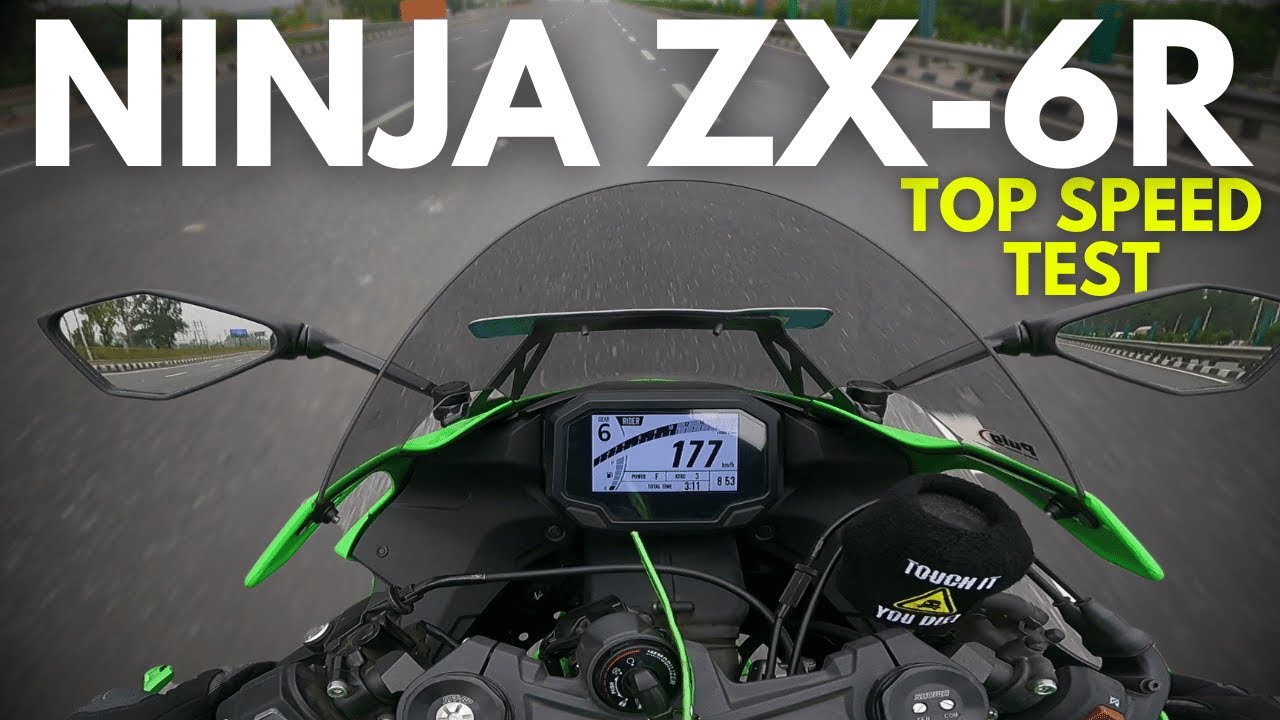 2025 Kawasaki Ninja ZX-6R TOP SPEED Test Results - YouTube