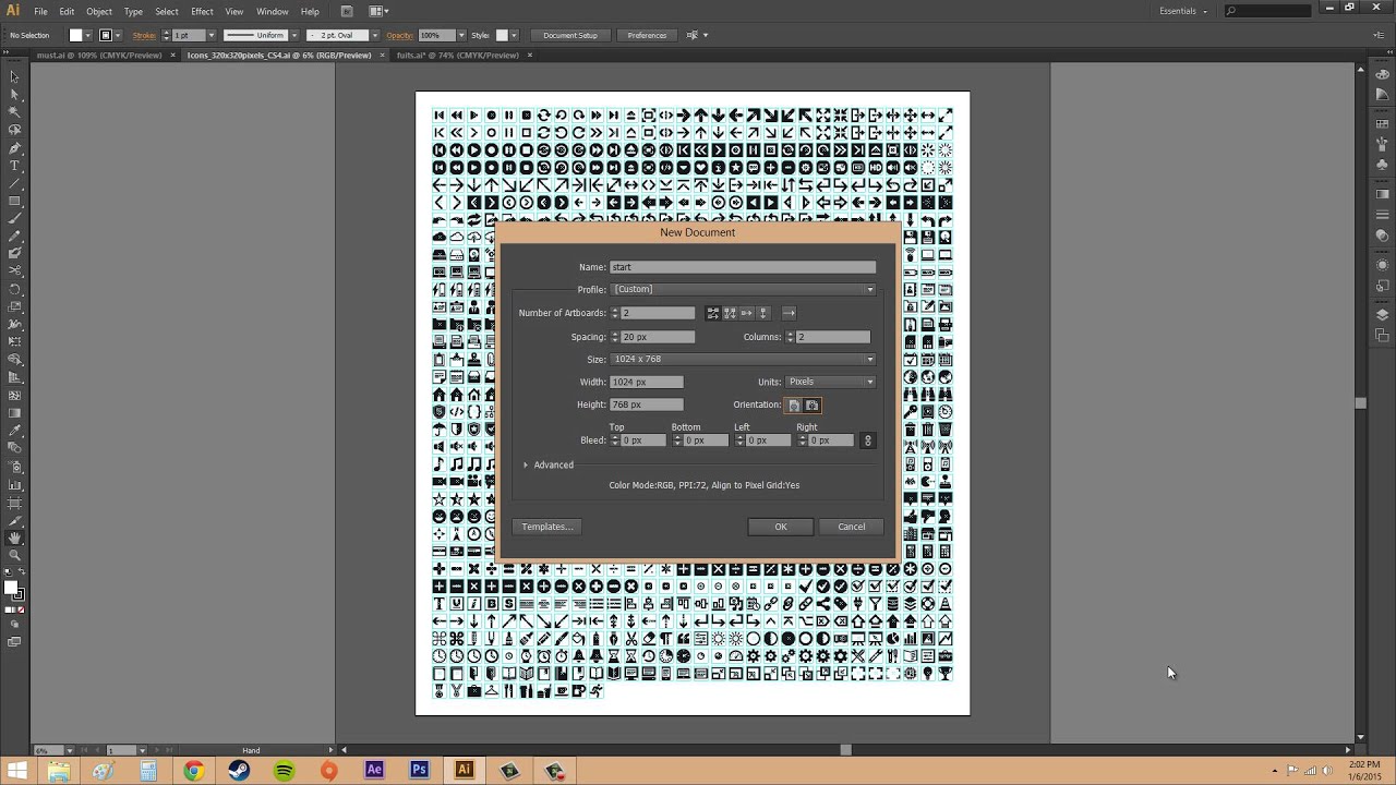 Adobe Illustrator CS6 for Beginners - Tutorial 9 - Creating a New