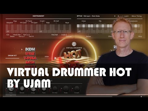 UJAM Virtual Drummer HOT - Walkthrough and Demo - YouTube