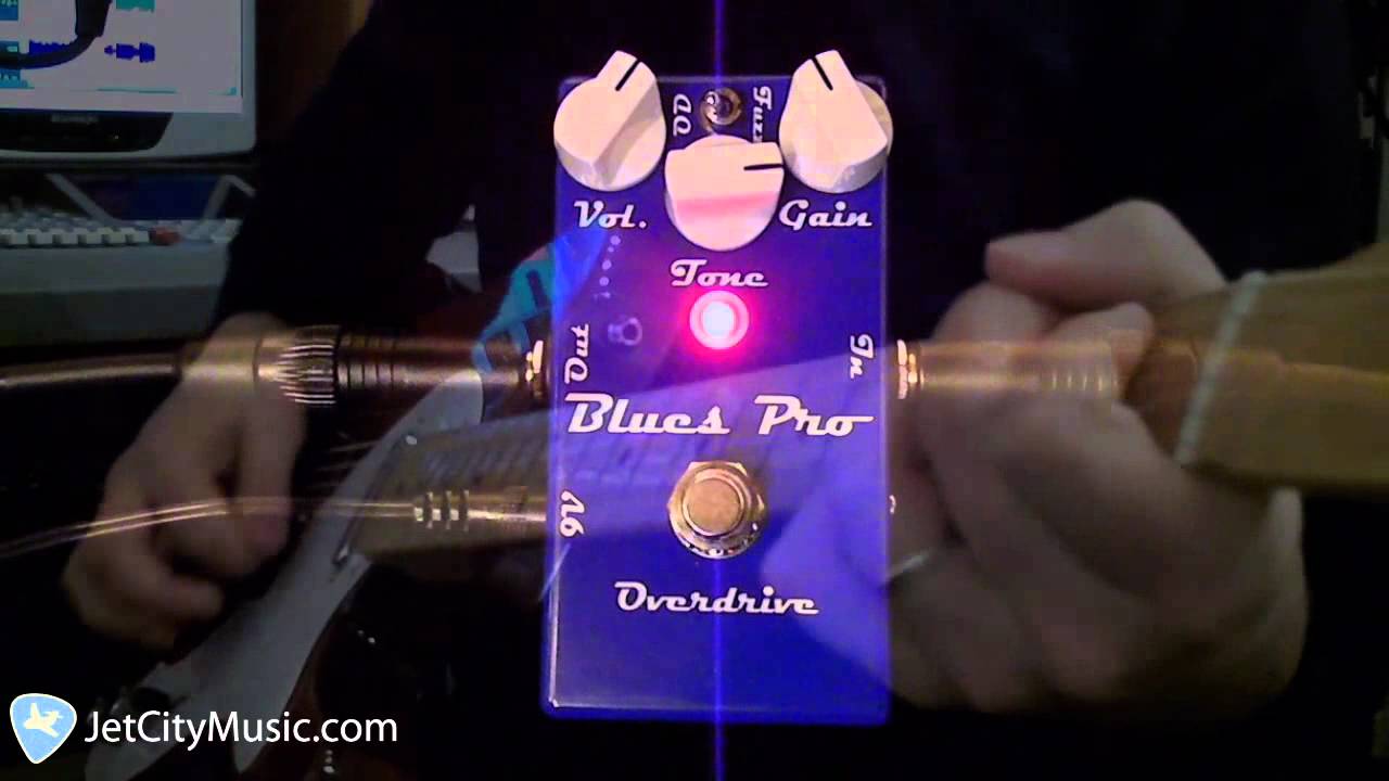 MI Effects Blues Pro Overdrive Boost Distortion - YouTube