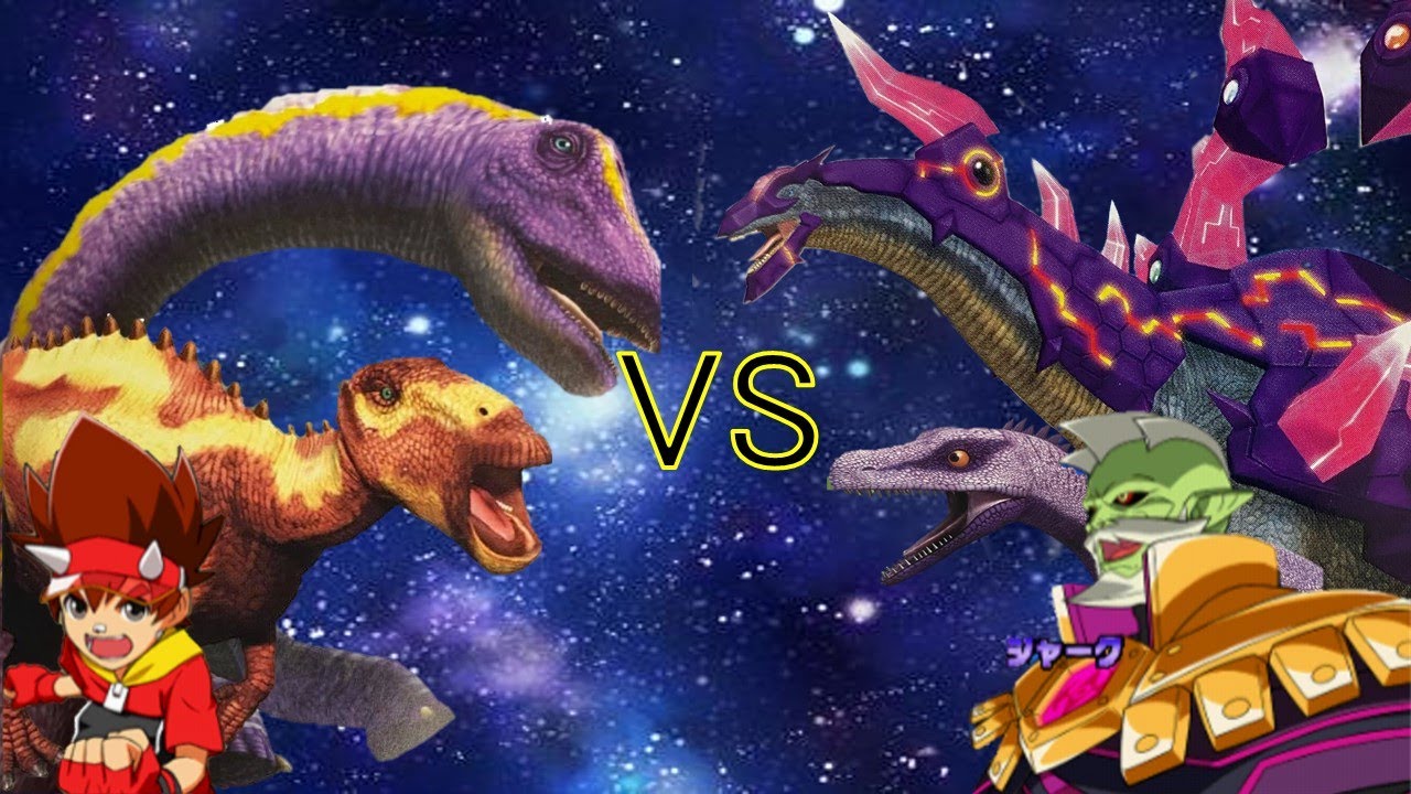 恐竜キング 】ディクラエオサウルス&ランジョウサウルス 決戦！！首領