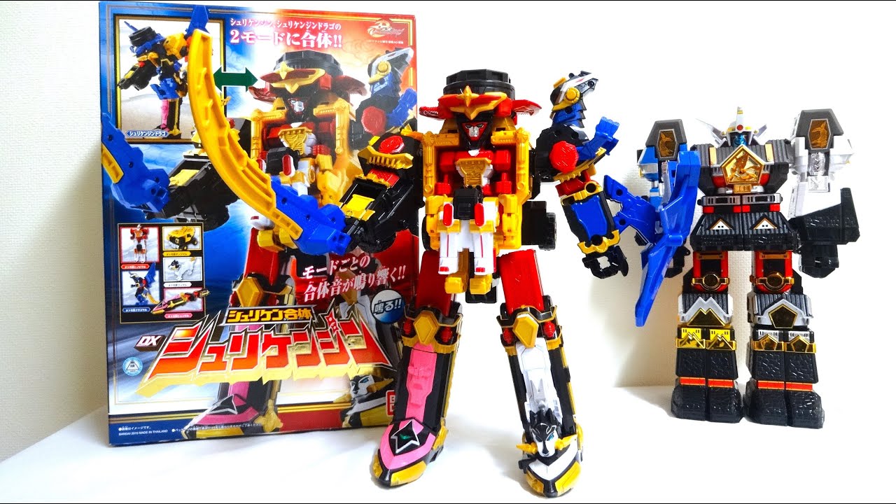 手裏剣戦隊 ニンニンジャー】 手裏剣合体 DX シュリケンジン 変形合体