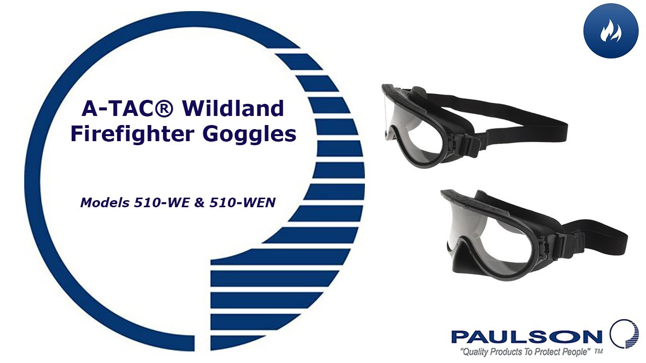 Item # 9601900, A-TAC® Wildland Firefighting Goggle Model 510-WE