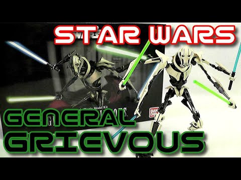 STAR WARS GENERAL GRIEVOUS (Plastic Model: Age 15+) - YouTube