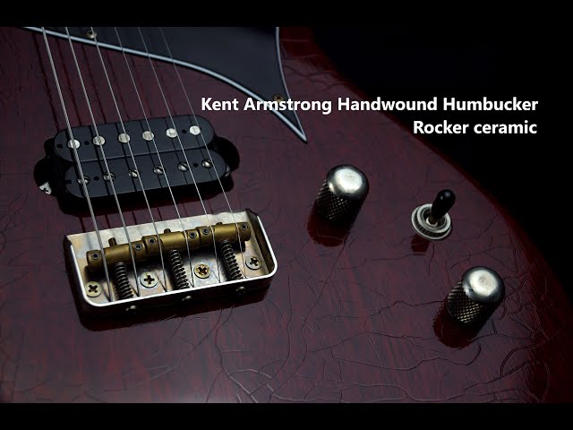 Kent Armstrong Handwound Rocker ceramic bridge humbucker, the new