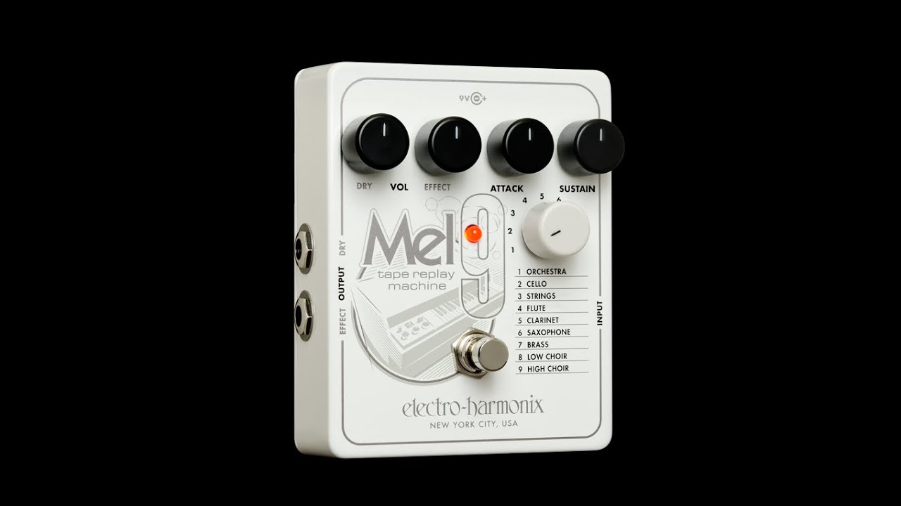 日本語字幕】Electro Harmonix MEL9 Tape Replay Machine EHX Pedal