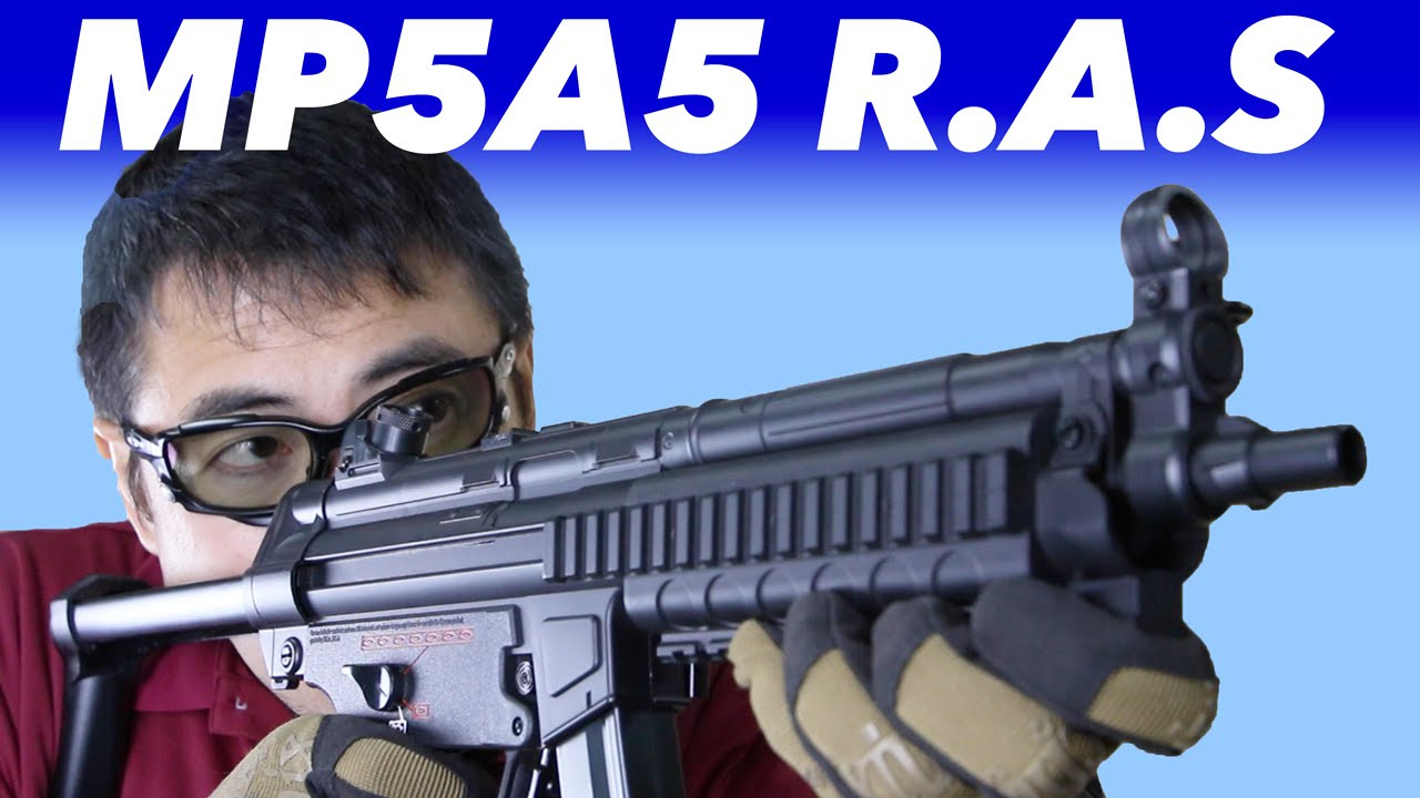 東京マルイ MP5A5 R.A.S. 電動ガンライトプロ レビュー#156 - YouTube
