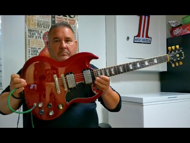 1990 Greco SS600 SG Copy - YouTube