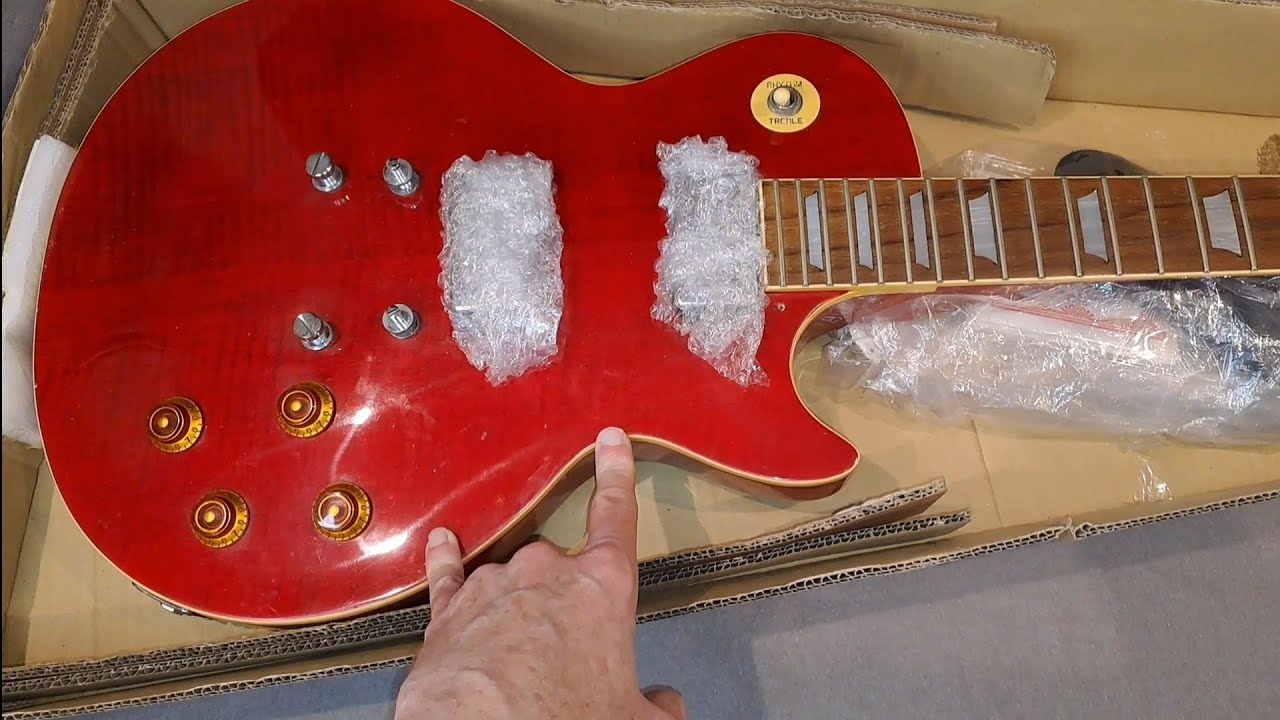 Too BEAT UP to Fix? | Unboxing Epiphone Les Paul Standard | Korea