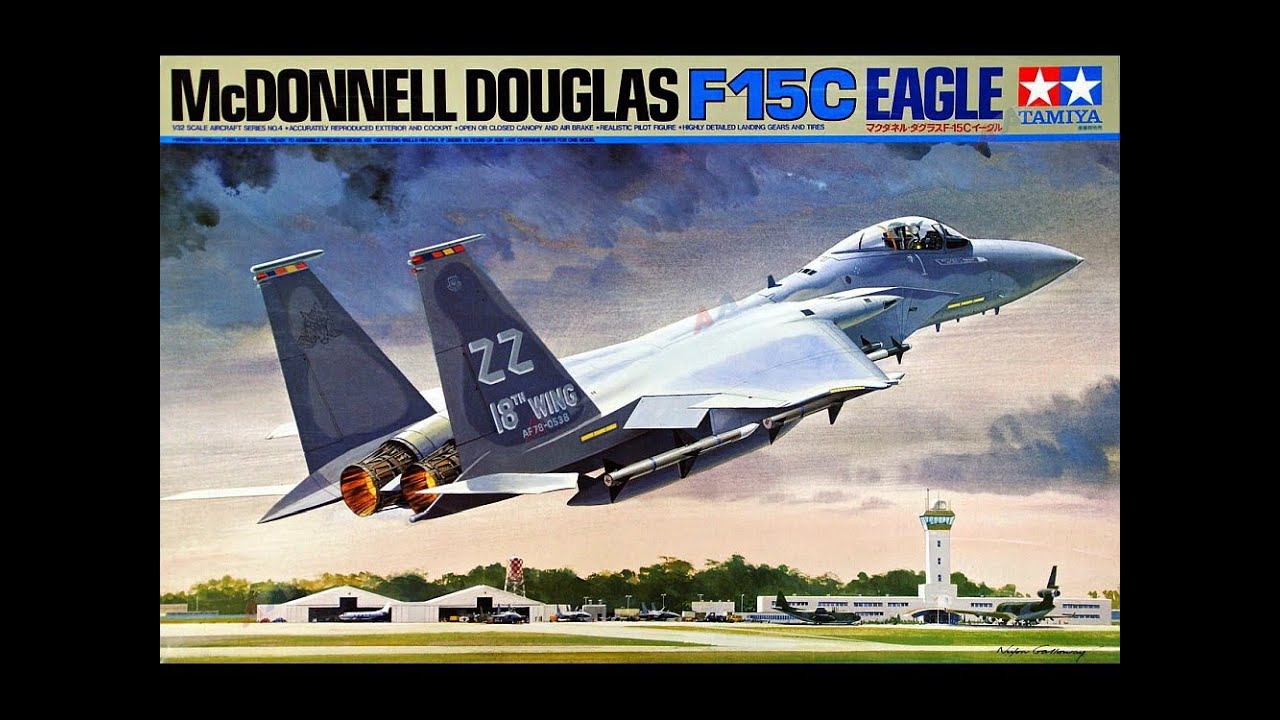 Building the Tamiya 1/32 F-15C Eagle. Part 9, Finished! - YouTube