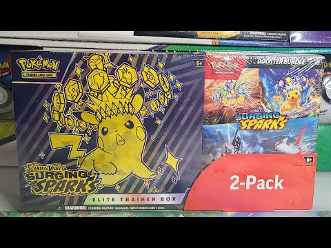 Opening Surging Sparks Costco 2-Pack Bundle (Elite Trainer Box