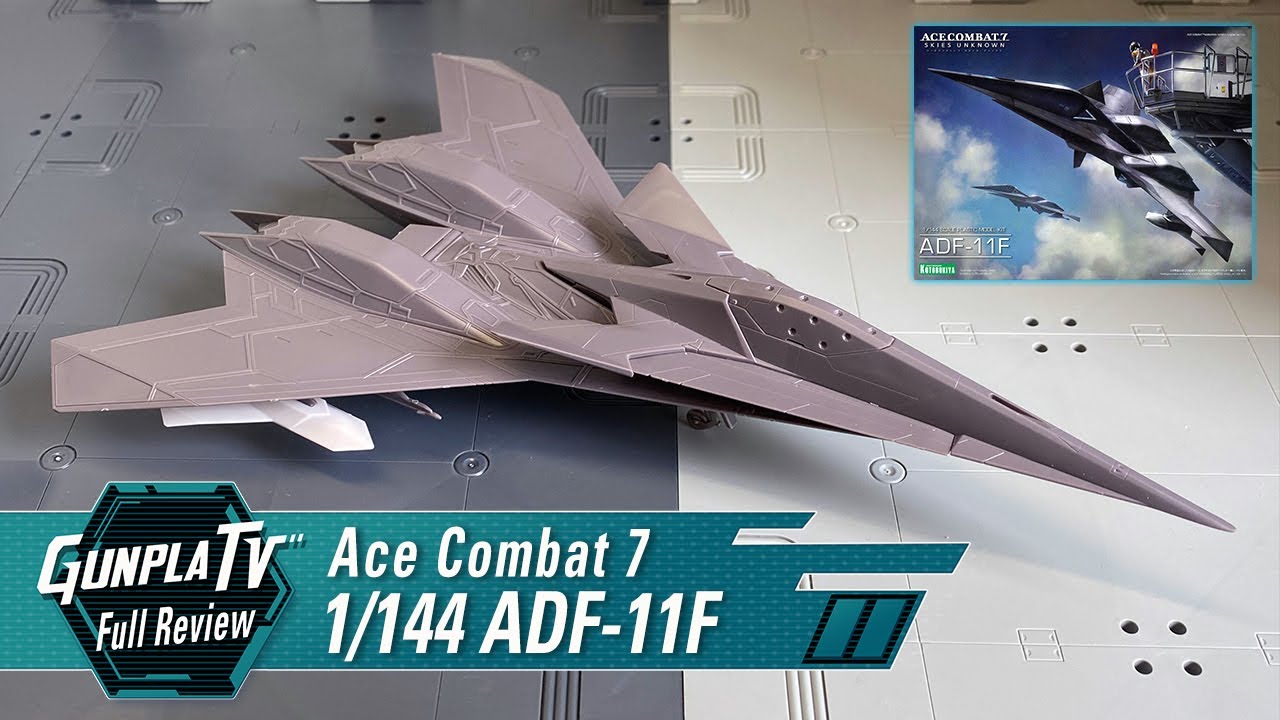 ADF-11F Raven | Ace Combat 7 | Gunpla TV - YouTube