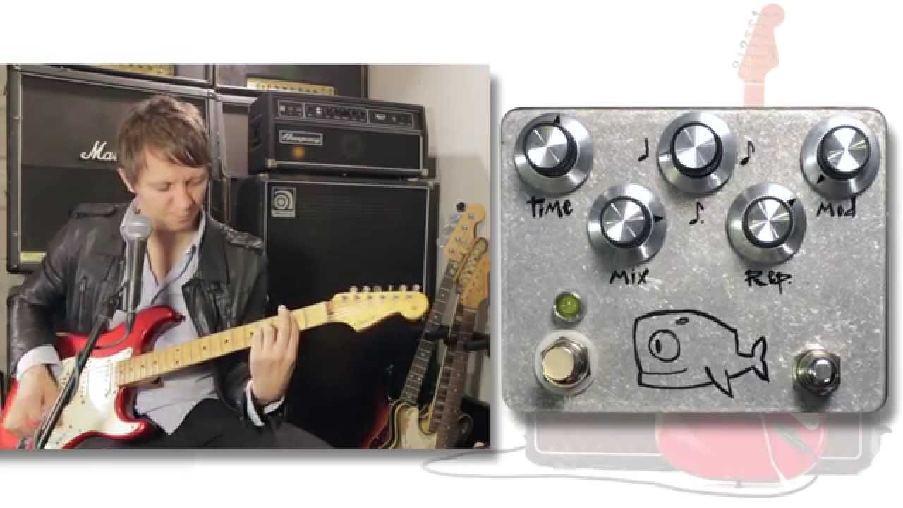 Hungry Robot Pedals The Moby Dick Delay - YouTube