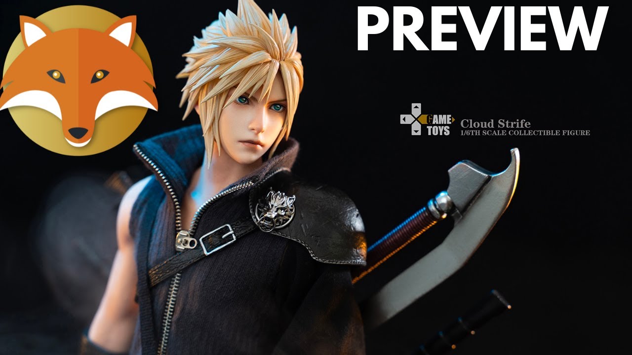 Cloud Strife Final Fantasy VII: Advent Children GameToys 1/6