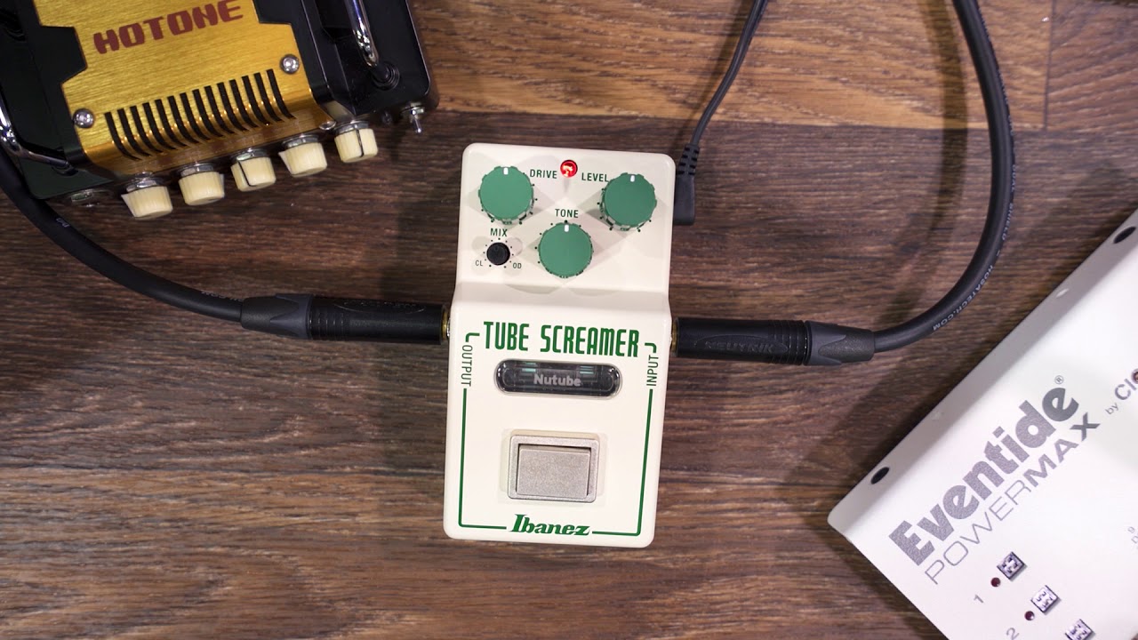 Ibanez - NTS Nu Tube Screamer (NAMM 2018 Pedal Demo Marathon