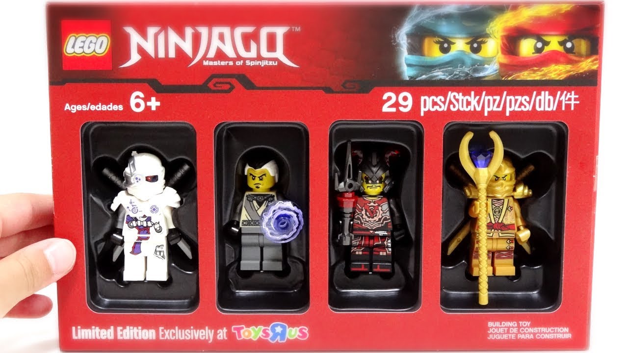 LEGO開封レビュー】レゴニンジャゴー レアミニフィグ4体をゲット！親子