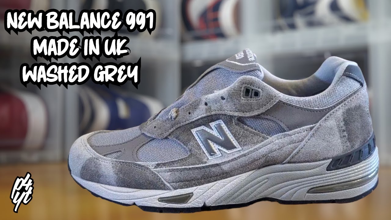 New Balance 991 Made In UK Washed Grey (M991PRT) - My First