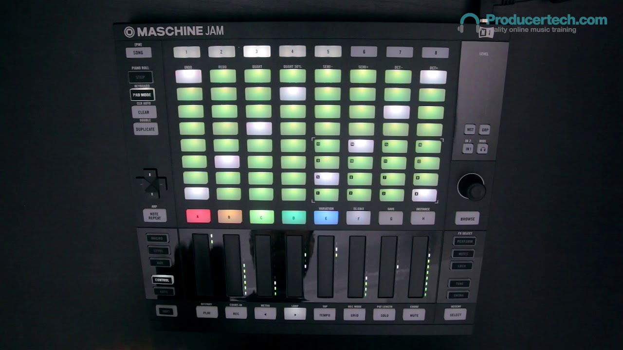 Native Instruments MASCHINE OS 2.6.8を発表。極太モノフォニック