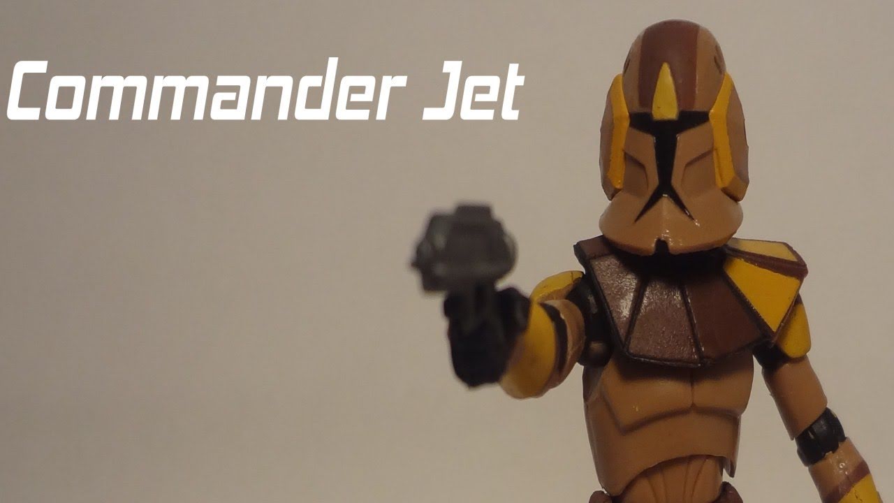 Star Wars The Clone Wars Action Figure Review : Clone Commander