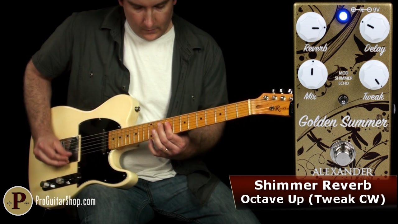 Alexander Pedals Golden Summer Reverb - YouTube