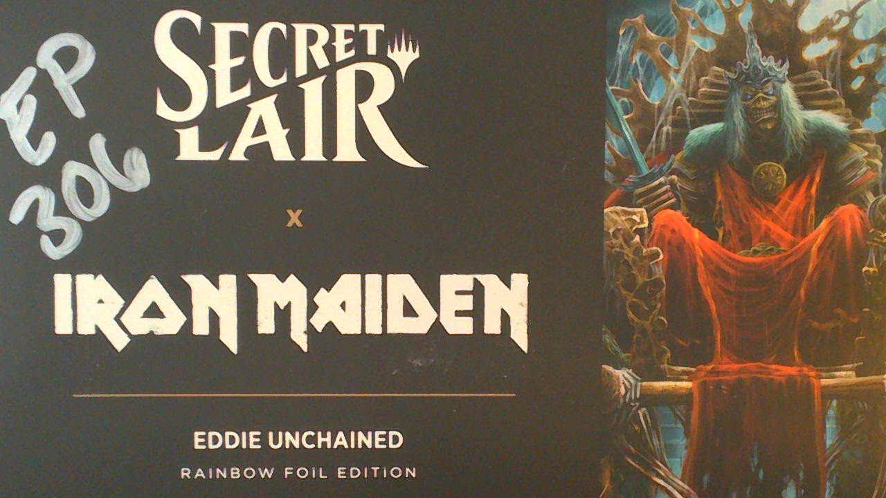 Secret Lair x Iron Maiden : Eddie Unchained Rainbow Foil Edition
