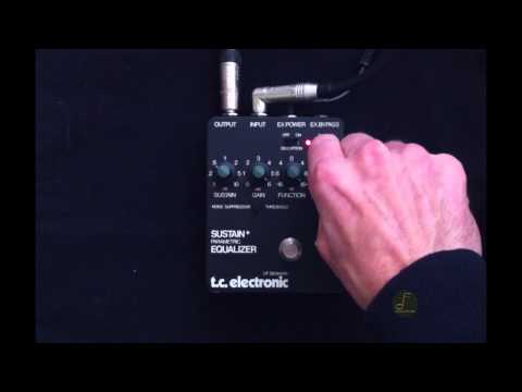 tc electronic sustainer + parametric equalizer - vintage - YouTube