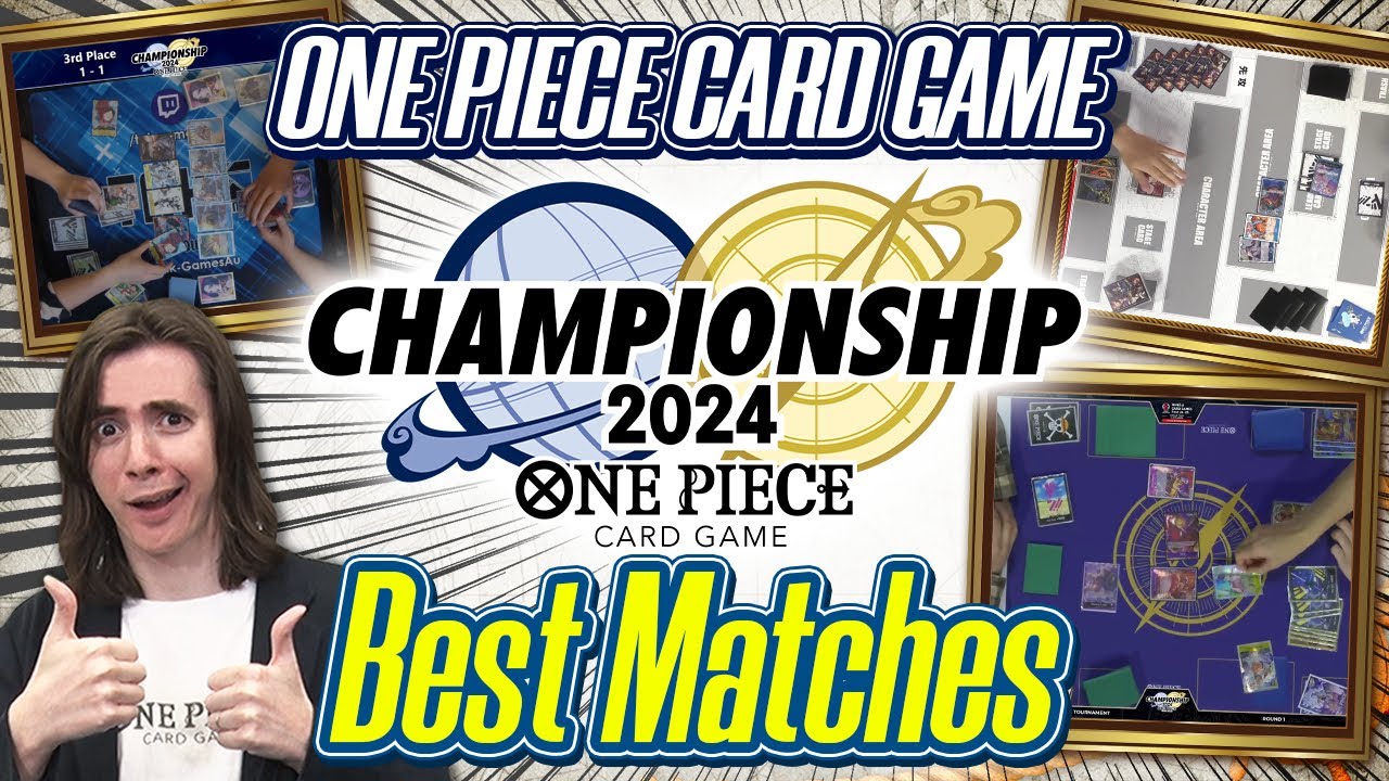 ONE PIECE CARD GAME Championship 2024 Best Matches - YouTube