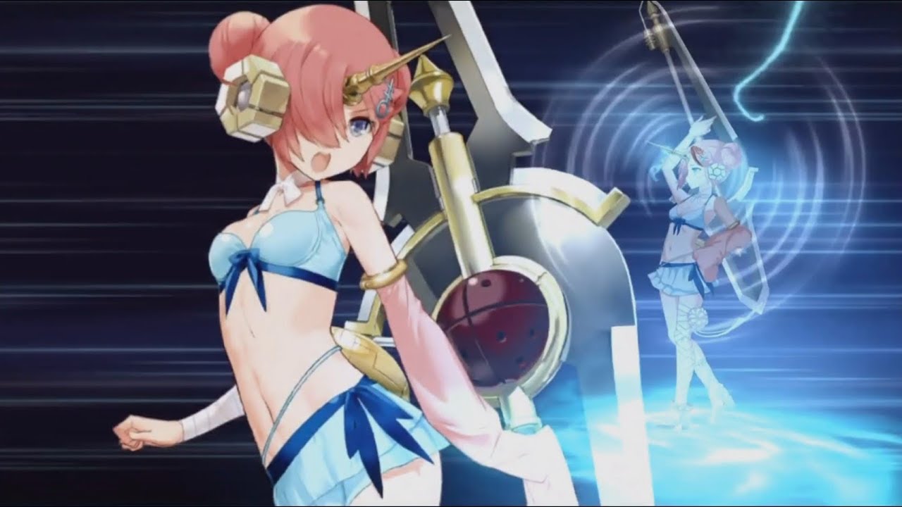 FGO】水着：フランケンシュタイン 宝具＋EXアタック【Fate/Grand