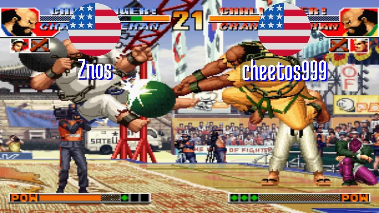 FT10 @kof97: Znos (US) vs cheetos999 (US) [King of Fighters 97