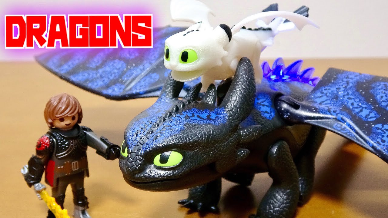 Playmobil How to Train Your Dragon III Hiccup & Toothless with