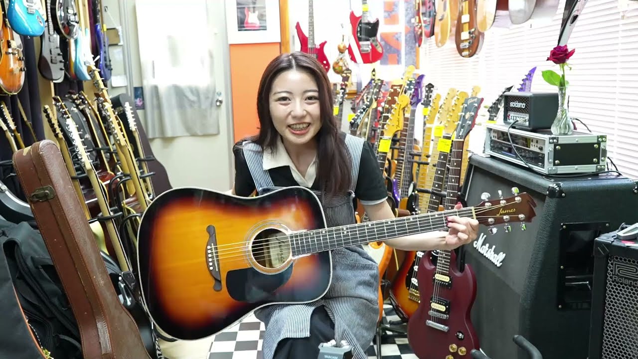 sale!! James JF350 WB 2008年 単板トップ美品 2026年最新】james