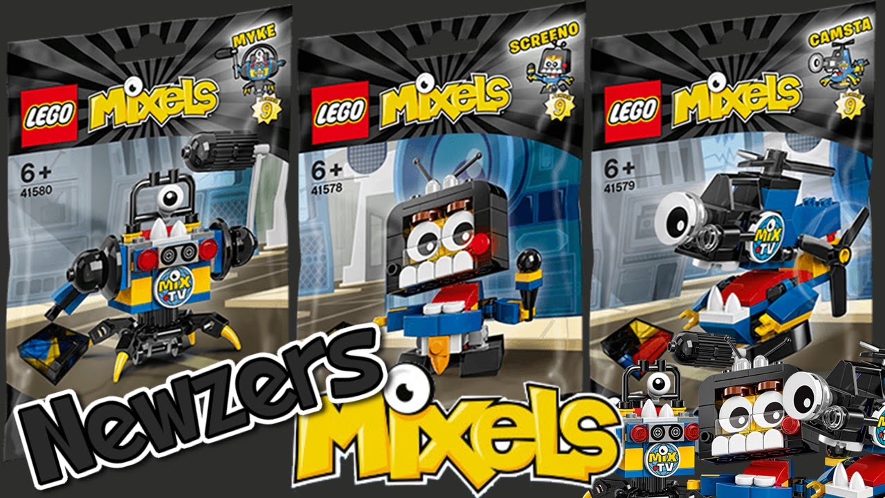 LEGO Mixels Series 9 NEWZERS Tribe Bags / Sets REVIEW! - YouTube