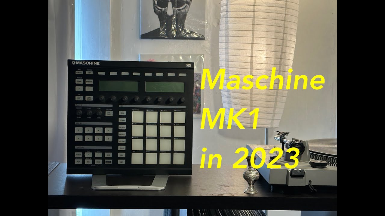 2023年のMaschine Mk1 (Mac & Windows用デモとドライバー) #maschine