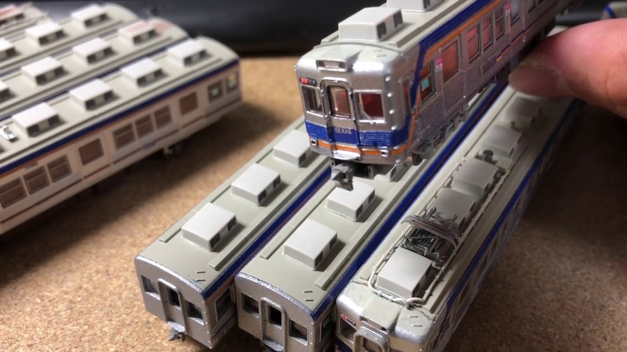 Nゲージ紹介］鉄コレ南海6000系冷改車発売決定に伴い自作の冷改車を