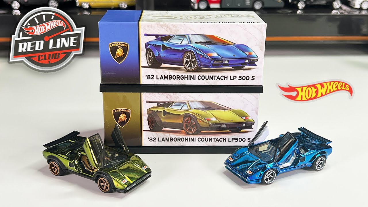 Reviewing the Hot Wheels RLC '82 Lamborghini Countach lP 500 S