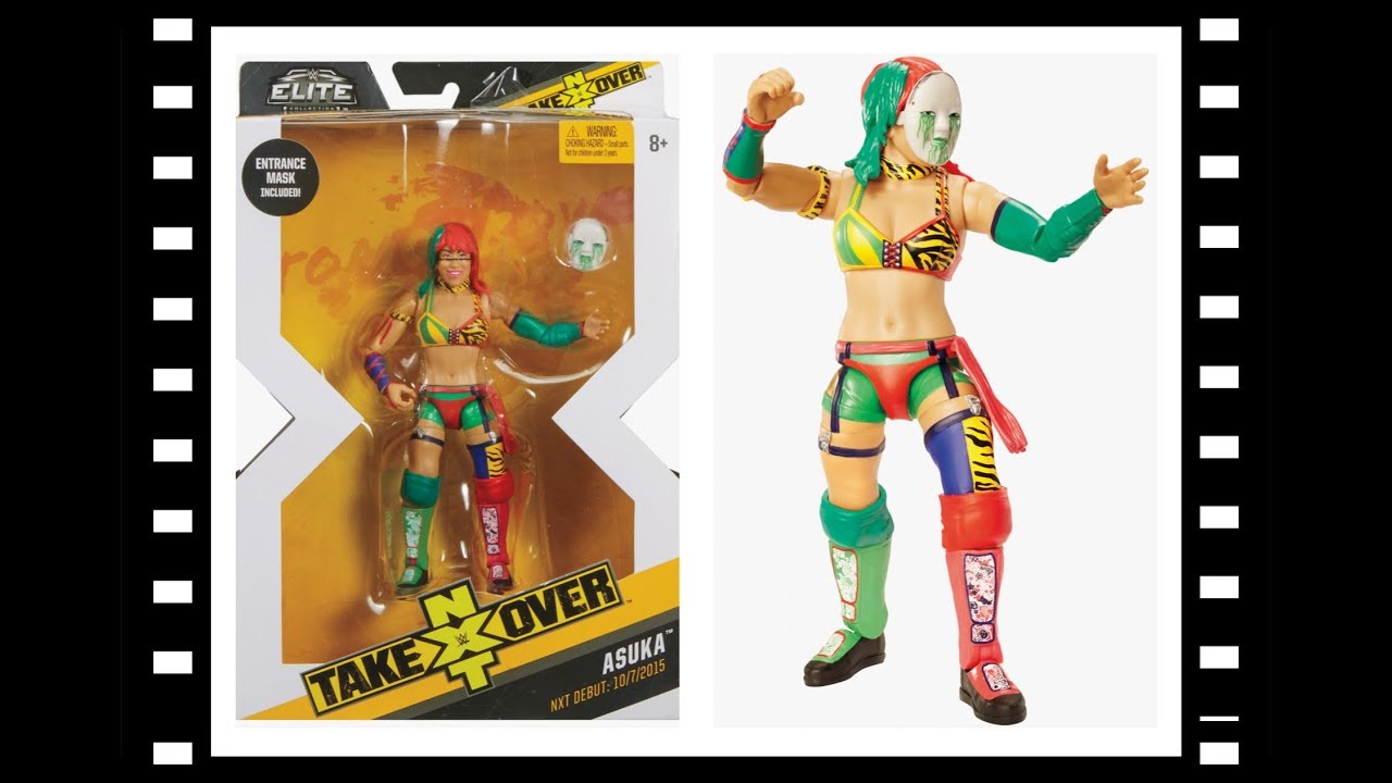 WWE Elite NXT Take Over ASUKA Action Figure Unboxing/Review(Target