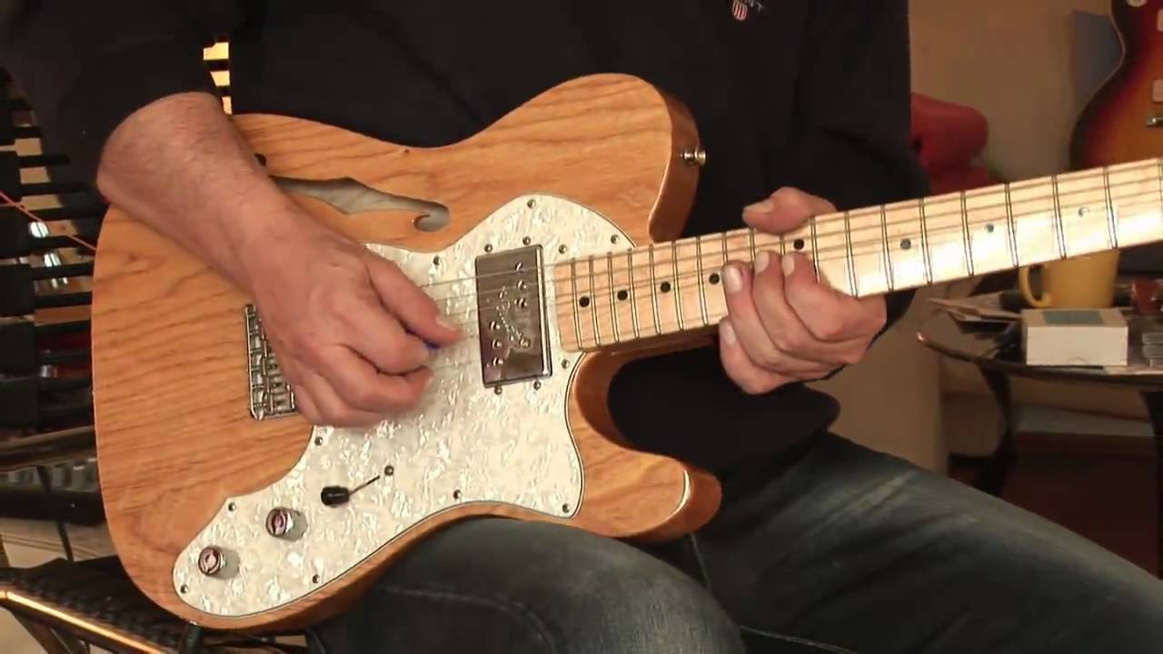 Fender Telecaster Thinline (Mexico) - YouTube