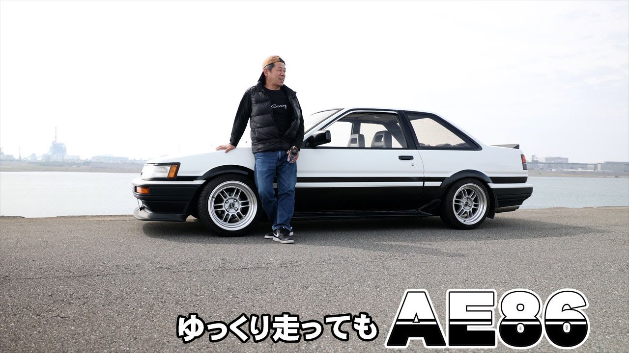 おっちゃんのAE86LEVIN 遠回りでリフレッシュ 4AGサウンド楽しみました