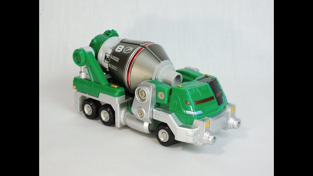 ボウケンジャー】轟轟合体シリーズ03 ゴーゴーミキサー - YouTube