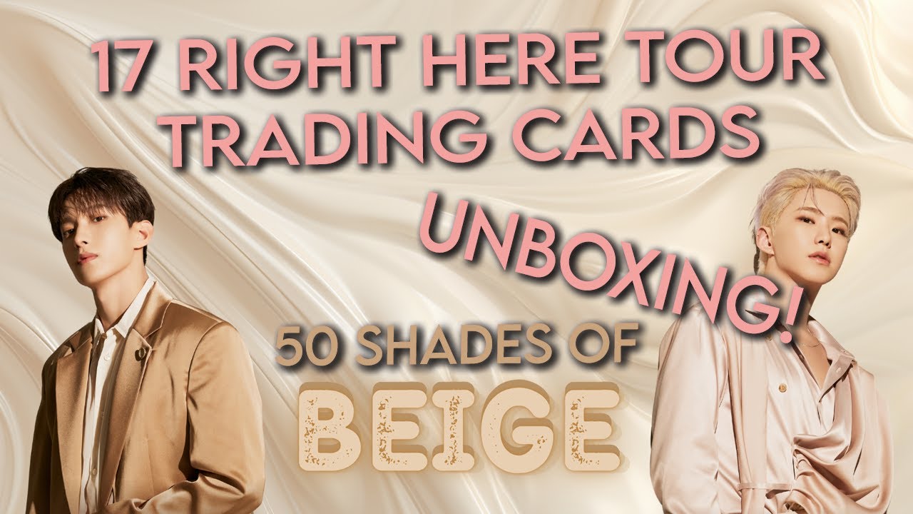 SEVENTEEN RIGHT HERE TOUR Trading Cards UNBOXING! - YouTube