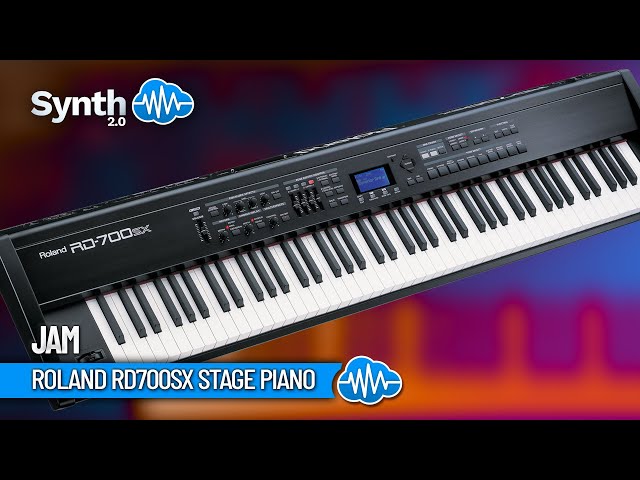 ROLAND RD700SX STAGE PIANO | JAM - YouTube