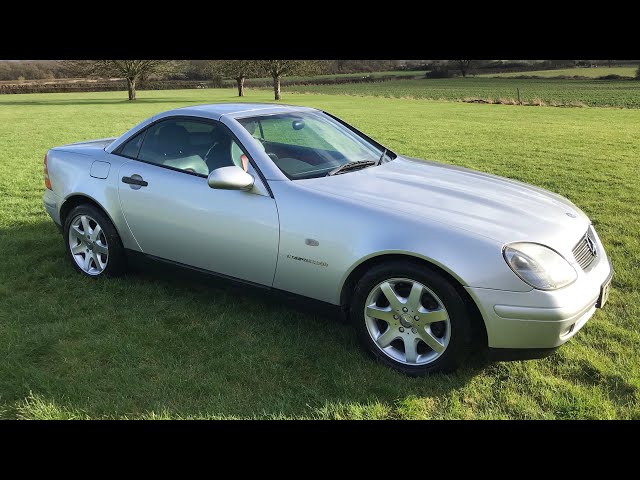 1997 Mercedes Mk1 SLK230 Kompressor Convertible in Brilliant